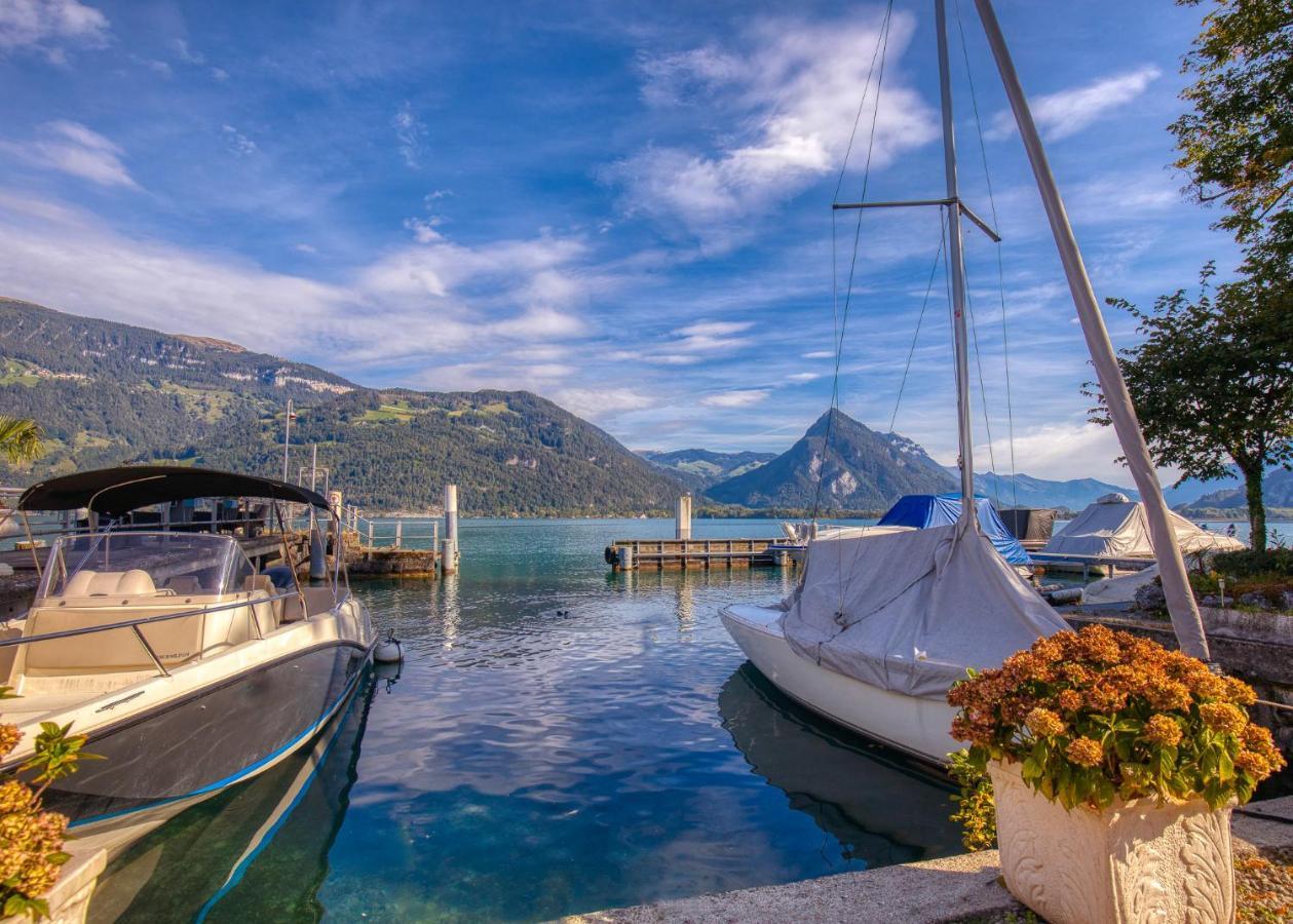 Strandhuesli Directly On Lake Thun Darligen Экстерьер фото